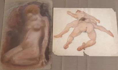 ODILON ROCHE (attribué à)
Deux Femmes nues...