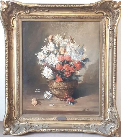 Marc-Laurent BRUYAS (1821-1896)
Vase de fleurs...