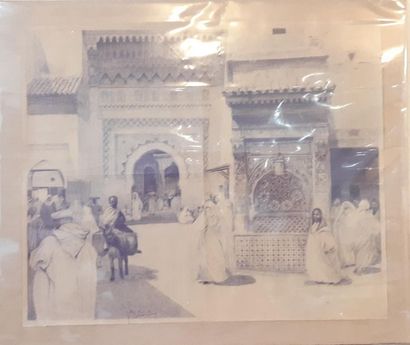 Paul GUION (1881-1972)
Casbah de Fez
Dessin...
