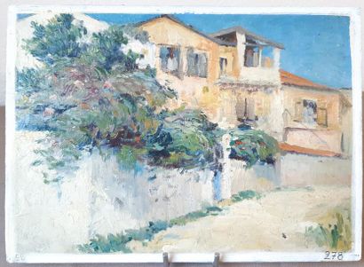 GUION
HUILE sur panneau
 