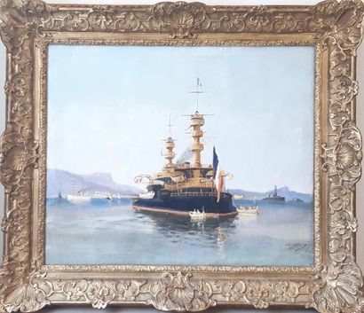 GARACCI (XIXème Siècle)
Navire de guerre...