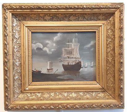 ECOLE FRANCAISE DEBUT XXe SIECLE
Bateaux...