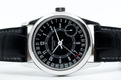 PATEK PHILIPPE 
CALATRAVA 6000G
Montre boîtier...