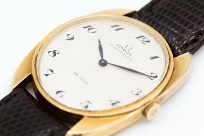 OMEGA DE VILLE
montre bracelet en cuir et...