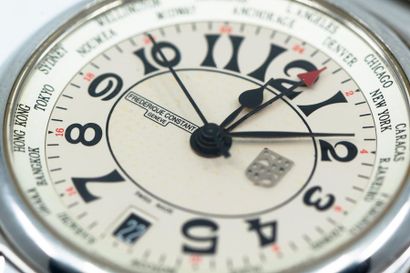 FREDERIQUE CONSTANT 
Montre bracelet en acier...