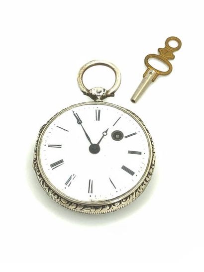 MONTRE à coq 
en argent contre pivot en ...