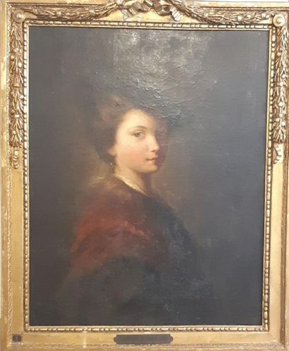 ECOLE FRANCAISE DU XVIIIe SIECLE, attribué...