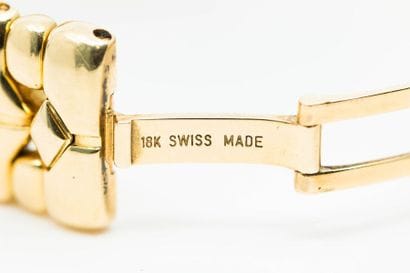 RENE BOIVIN
MONTRE bracelet de dame en or...