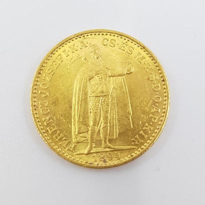 PIECE de 20 couronnes Magyar
1894
Poids :...