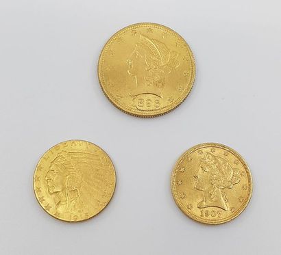 PIECE de 10 dollars 1881
PIECE de 5 dollars...