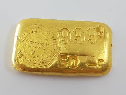Lingotin 999,90
Cachet Amsterdam 
Poids :...