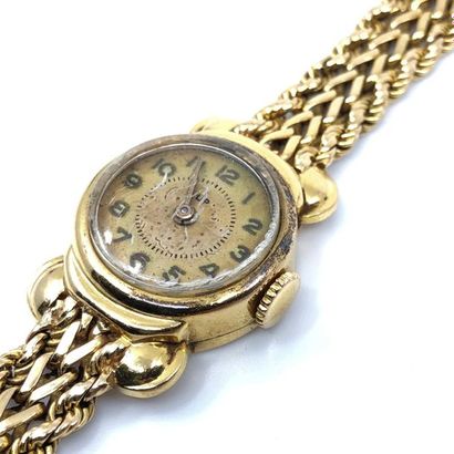 LIP boîtier rond
Montre bracelet de dame...