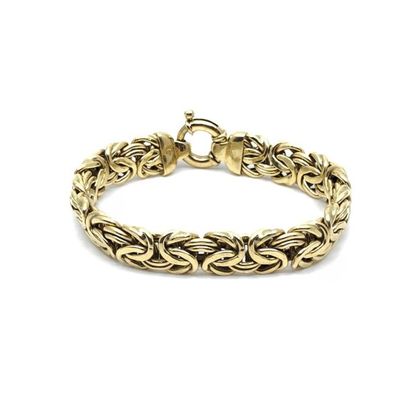 BRACELET 
en or jaune 750° maille fantaisie
Poids...