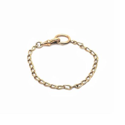 BRACELET en or jaune 750° 
Poids : 8,79 ...