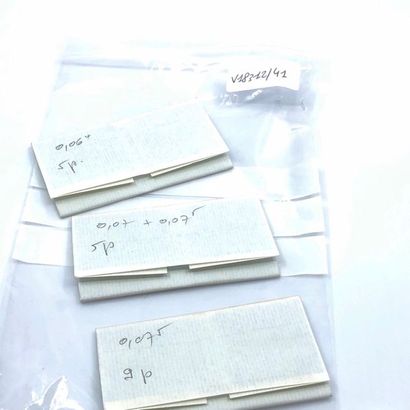 LOT de 19 diamants de 0,06 ct à 0,07 soit...