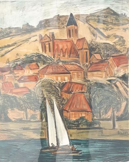 KISCHKA Isis
Lithographie représentant un...