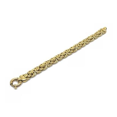 BRACELET 
maille fantaisie en or jaune 750°...