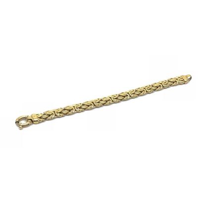 BRACELET 
en or jaune 750° maille fantaisie
Poids...