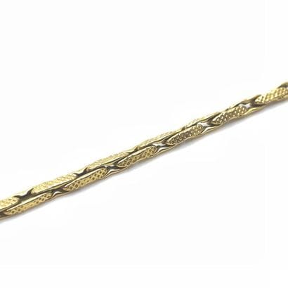BRACELET 
en or jaune 750° 
Poids : 4,37...