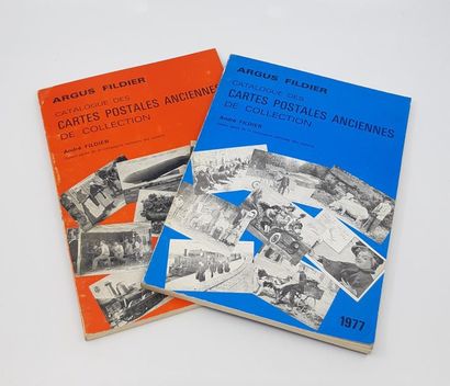 CARTES POSTALES :
LOT de livres argus FILDIER...
