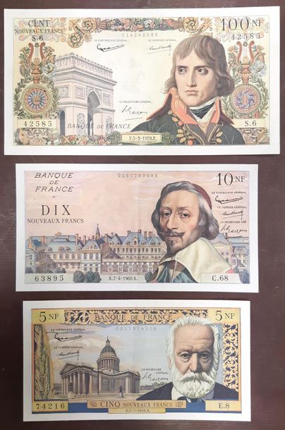 billets français F56 B 2/7/1959 B Alph E8...