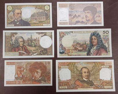 billets français F61 D 5/6/1969 D Alph J100...