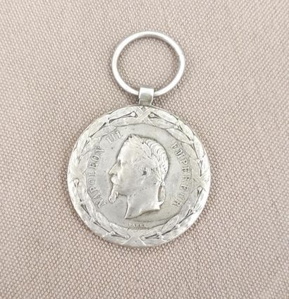 une medaille sans ruban Napoleon III expedition...