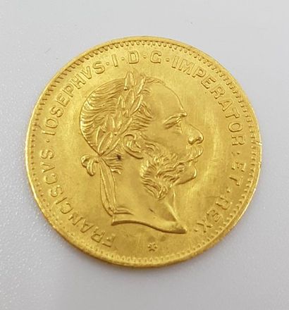 AUTRICHE - FRANÇOIS JOSEPH 
4 Florins-10...