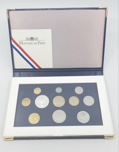 coffret monnaies de paris 1997, qualité epreuve...