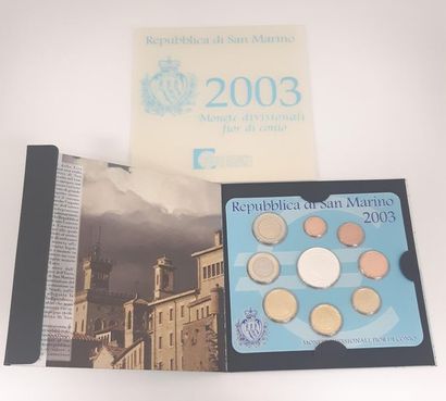 une plaquette € San Marin 2003