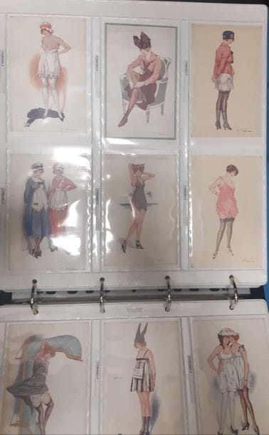 album N°1, CPA illustrateurs dont concours...