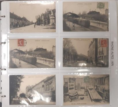 album N°4, CPA dept AIN, ardeche, drome,...