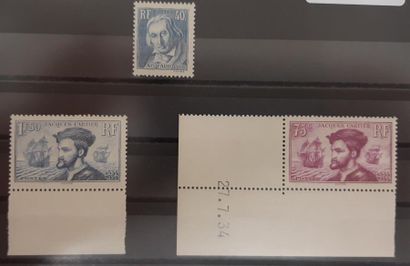 France Peace type series n°280 to 289 and...