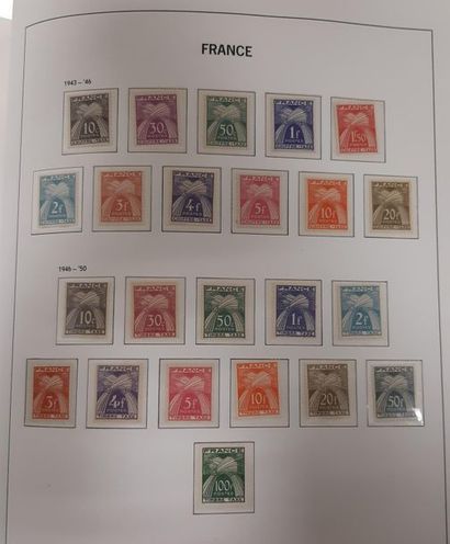 France album DAVO N°1, 1900 to 1950 incomplete...