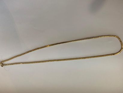 CHAINE en or jaune 750° 
Poids : 9.33 g