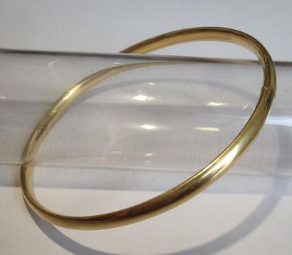 BRACELET rush in yellow gold 750° 
Weight...
