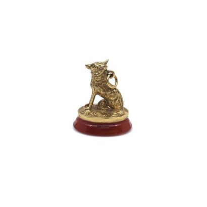 PENDENTIF en or jaune 750° représentant un...