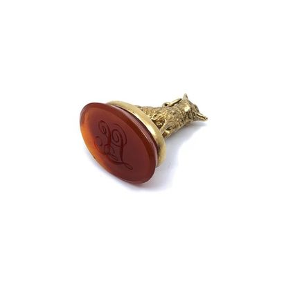 PENDENTIF en or jaune 750° représentant un...