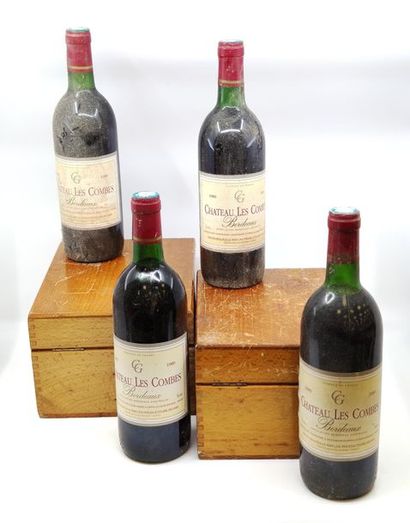 LOT de quinze bouteilles de château LES COMBES...