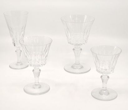 BACCARAT modèle Picadilly
Service de verres...