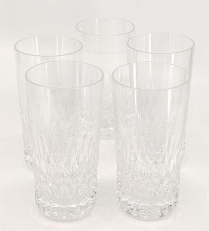 BACCARAT modèle Long Drink
Cinq verres à...