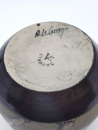 CIBOURE
Richard le Coronne
Vase en grès émaillé...