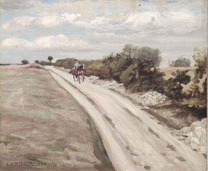 Emmanuel Benezit 1887-1976. 
Huile sur toile...