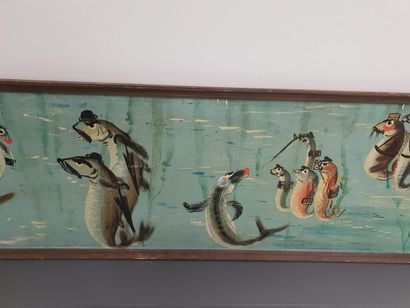 Eugène BABOULENE (1905-1994)
Frises de personnages...