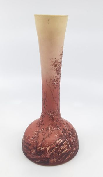 Jerome MASSIER
Vase balustre à décor peint...