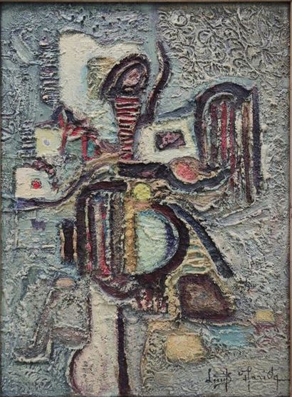 LOUIS ARRIDE (1936)
Femme abstraite
Huile...