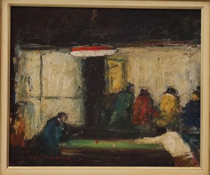 CORNU
La partie de billard
Huile sur toile...