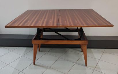 TRAVAIL Français Circa 1950
Table basse rectangulaire...