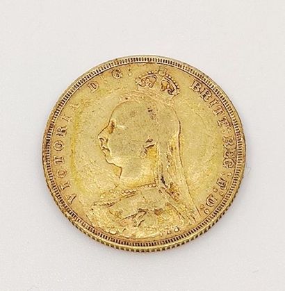 VICTORIA VOUVERAIN GOLD 1891
Weight: 7,93...