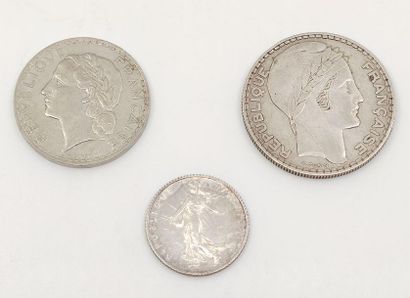 PIECE en argent de 20 francs de 1933
PIECE...